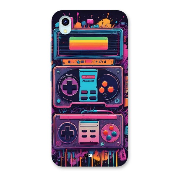 Comic Gaming Console Back Case for Vivo Y1s