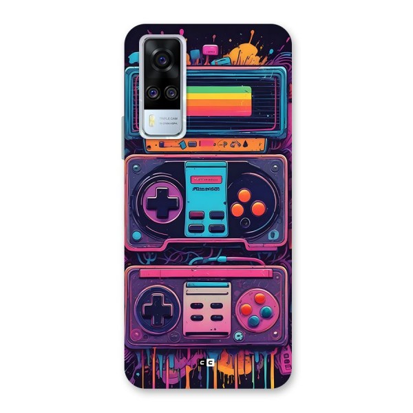 Comic Gaming Console Back Case for Vivo Y51A