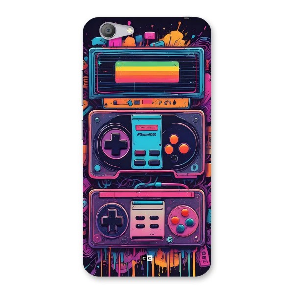 Comic Gaming Console Back Case for Vivo Y53