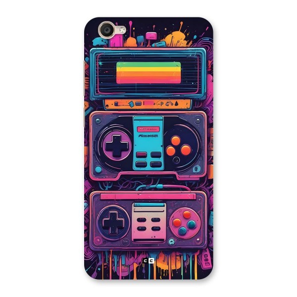 Comic Gaming Console Back Case for Vivo Y55L