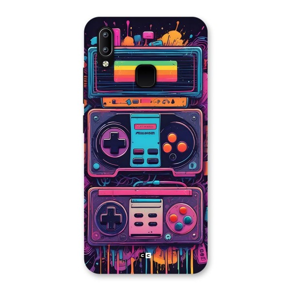 Comic Gaming Console Back Case for Vivo Y95