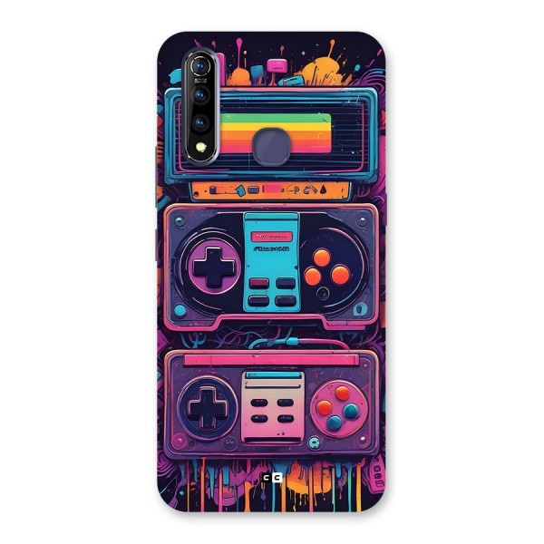 Comic Gaming Console Back Case for Vivo Z1 Pro