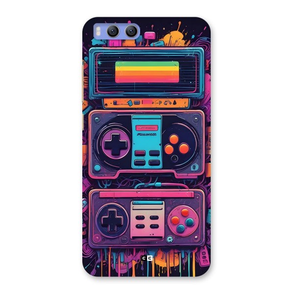 Comic Gaming Console Back Case for Xiaomi Mi 6