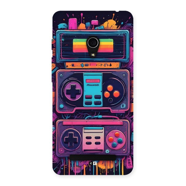 Comic Gaming Console Back Case for Zenfone 5