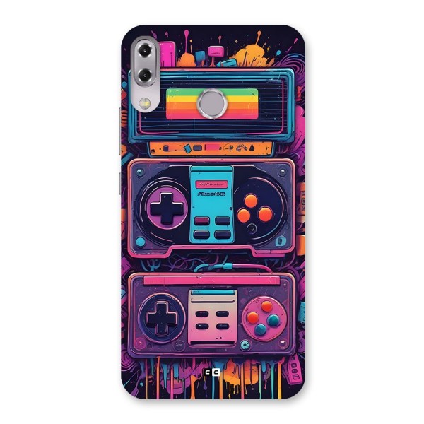 Comic Gaming Console Back Case for Zenfone 5Z