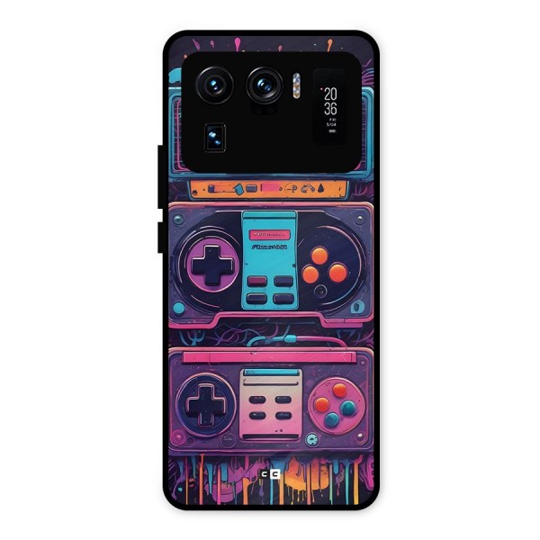 Comic Gaming Console Metal Back Case for Mi 11 Ultra