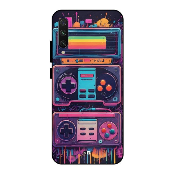 Comic Gaming Console Metal Back Case for Mi A3