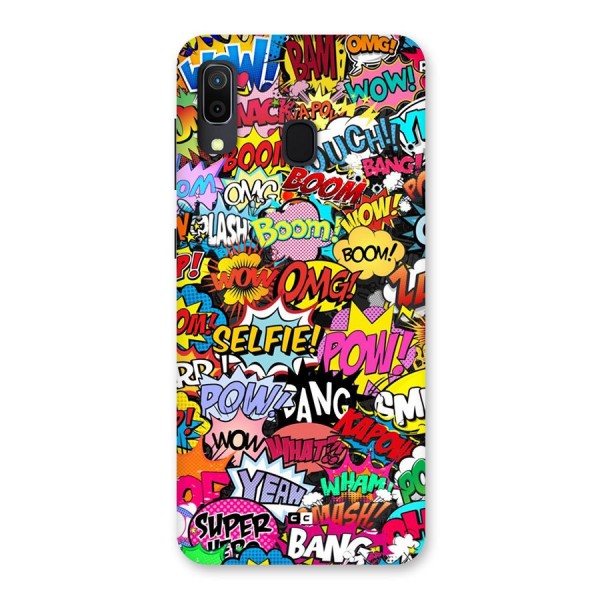 Comic Ringtone Back Case for Galaxy A20