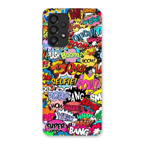 Comic Ringtone Back Case for Galaxy A33 5G