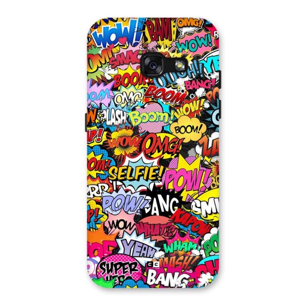 Comic Ringtone Back Case for Galaxy A3 (2017)