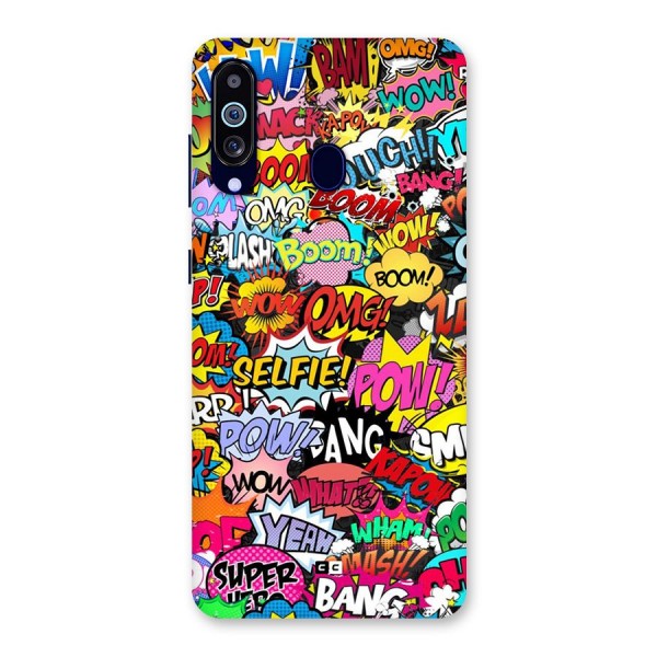 Comic Ringtone Back Case for Galaxy A60