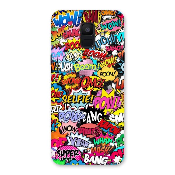 Comic Ringtone Back Case for Galaxy A6 (2018)