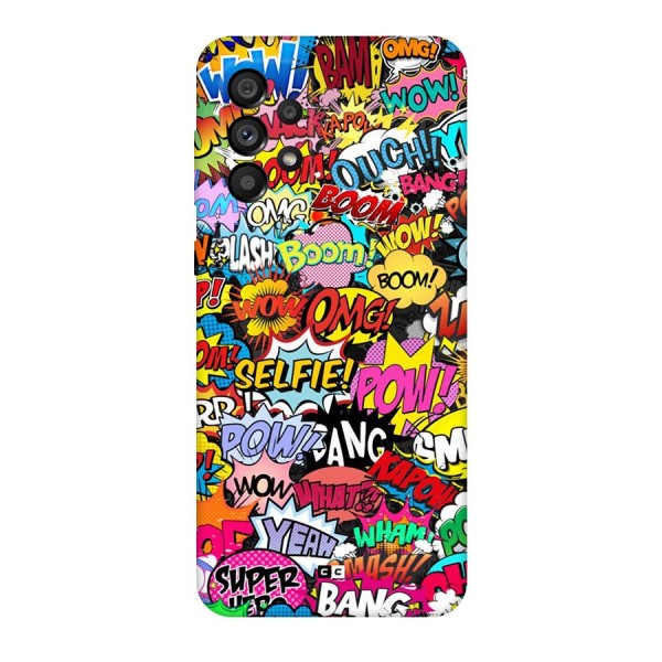 Comic Ringtone Back Case for Galaxy A73 5G