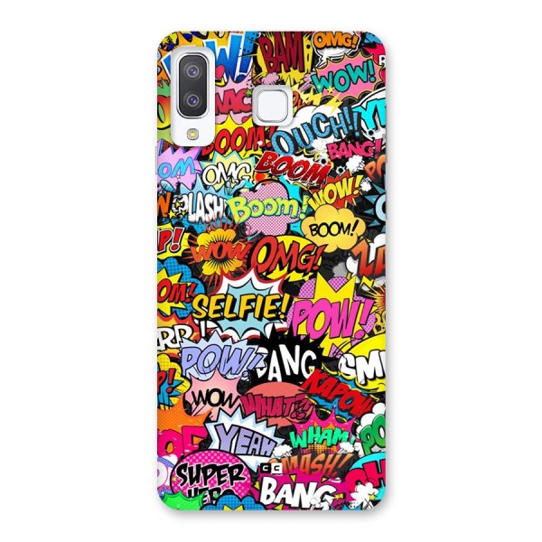 Comic Ringtone Back Case for Galaxy A8 Star