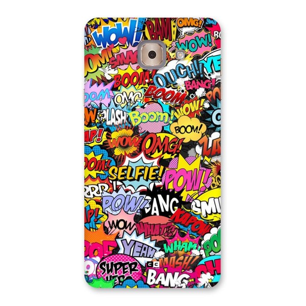 Comic Ringtone Back Case for Galaxy J7 Max