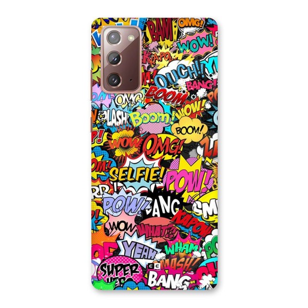 Comic Ringtone Back Case for Galaxy Note 20