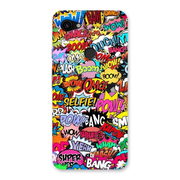 Comic Ringtone Back Case for Google Pixel 3a XL