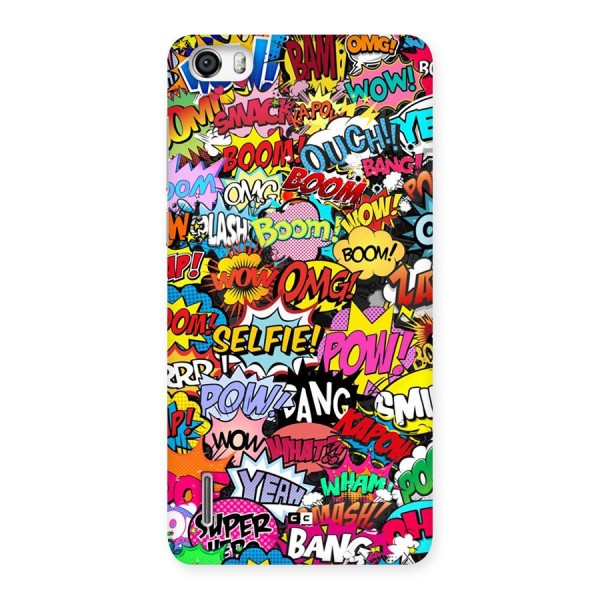 Comic Ringtone Back Case for Honor 6