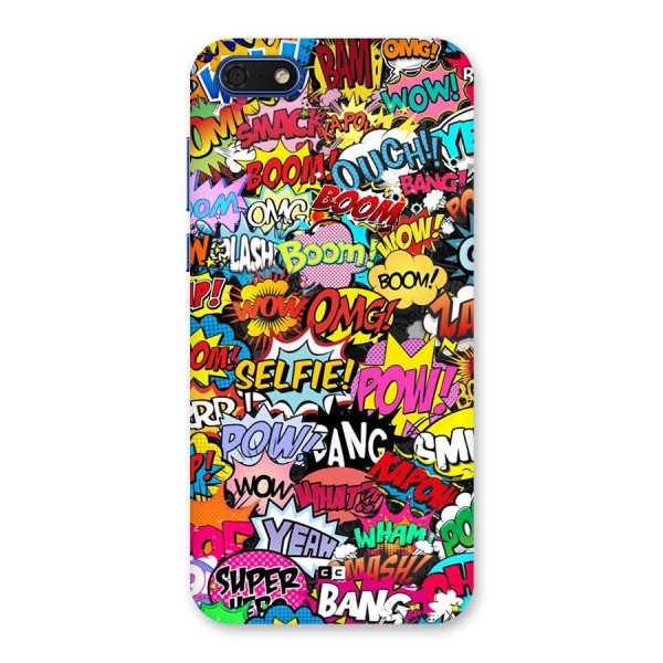 Comic Ringtone Back Case for Honor 7s