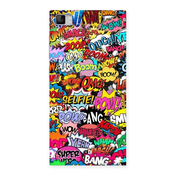 Comic Ringtone Back Case for Mi3