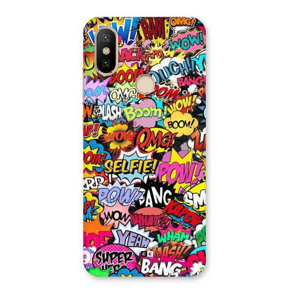 Comic Ringtone Back Case for Mi A2