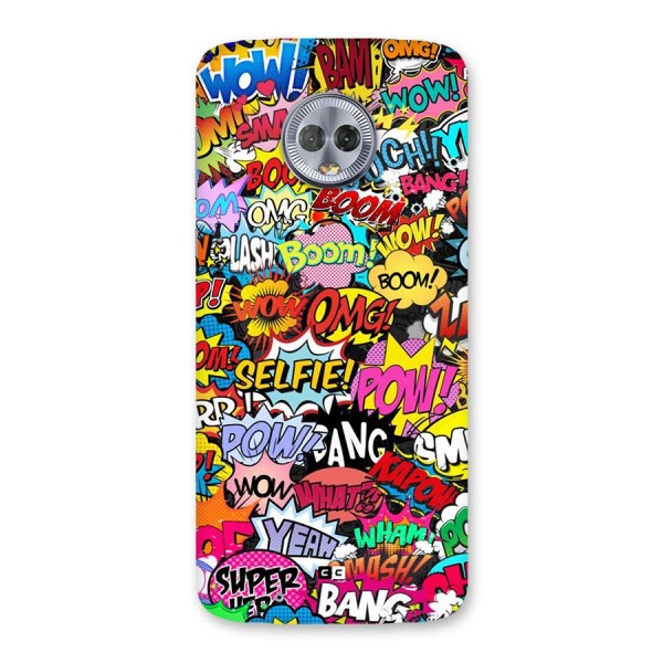 Comic Ringtone Back Case for Moto G6