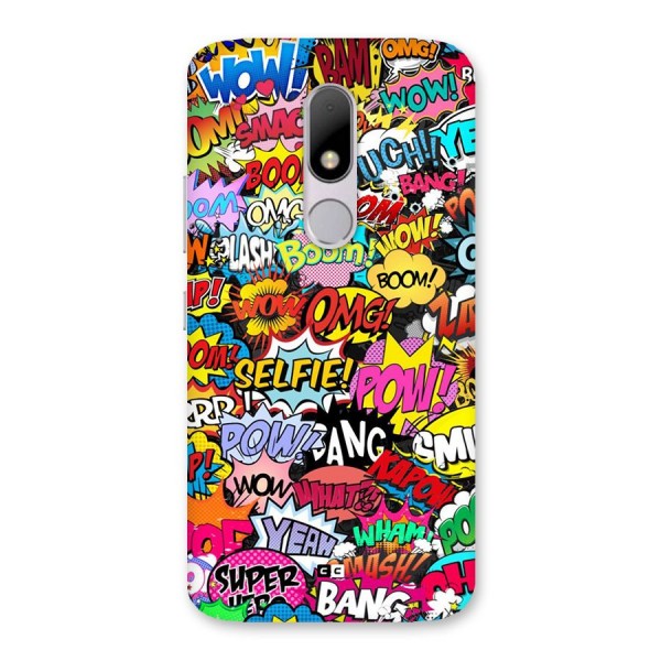 Comic Ringtone Back Case for Moto M