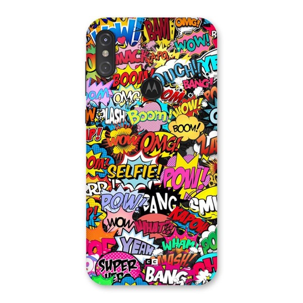 Comic Ringtone Back Case for Motorola One Power