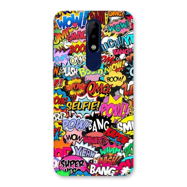 Comic Ringtone Back Case for Nokia 5.1 Plus