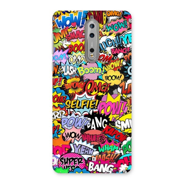 Comic Ringtone Back Case for Nokia 8