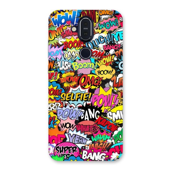 Comic Ringtone Back Case for Nokia 8.1