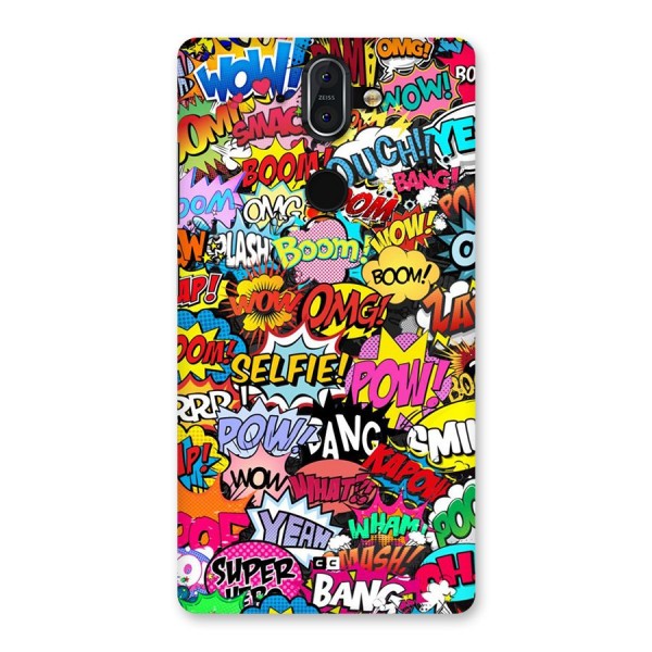 Comic Ringtone Back Case for Nokia 8 Sirocco