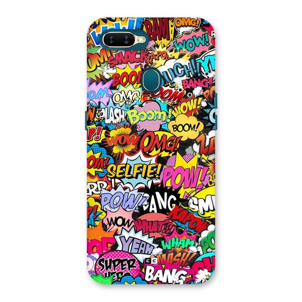 Comic Ringtone Back Case for Oppo A12