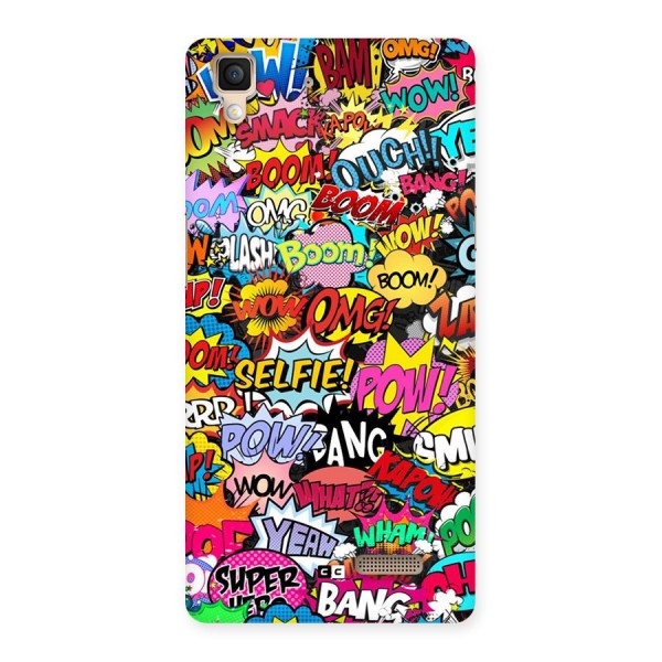 Comic Ringtone Back Case for Oppo R7