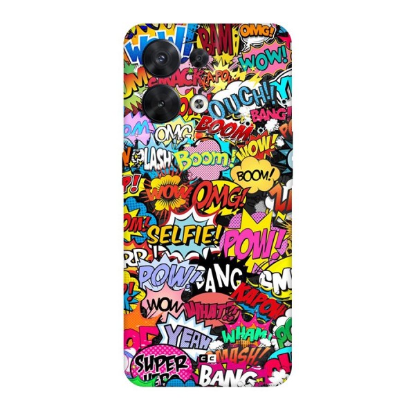 Comic Ringtone Back Case for Oppo Reno8 5G