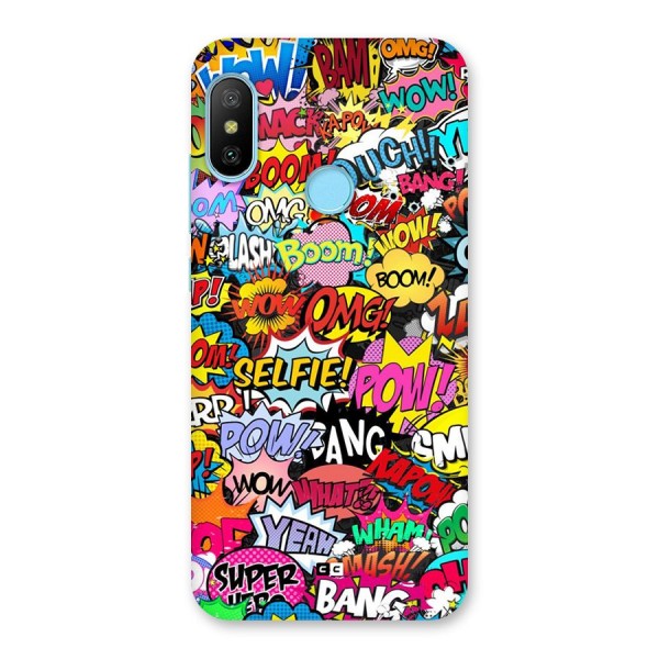 Comic Ringtone Back Case for Redmi 6 Pro