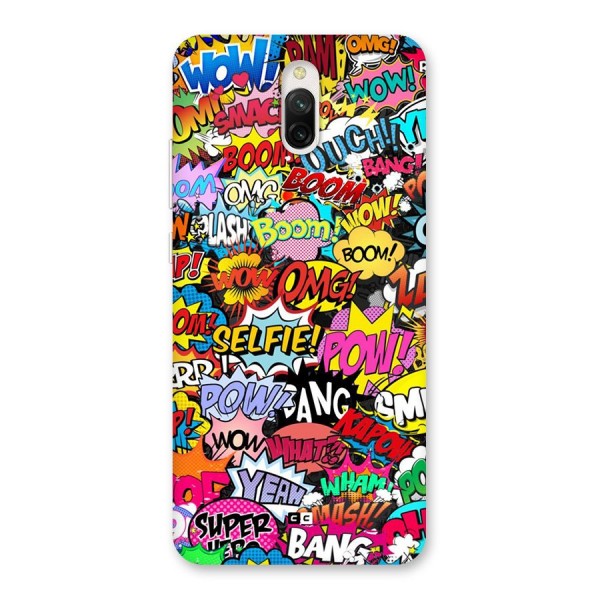 Comic Ringtone Back Case for Redmi 8A Dual