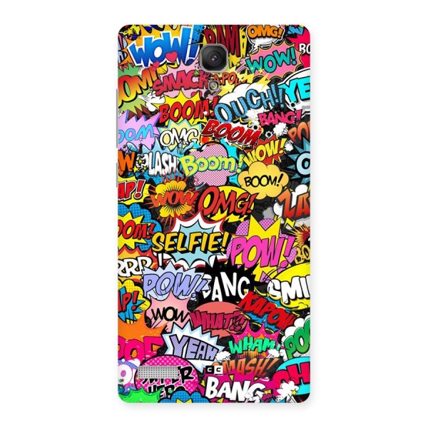 Comic Ringtone Back Case for Redmi Note