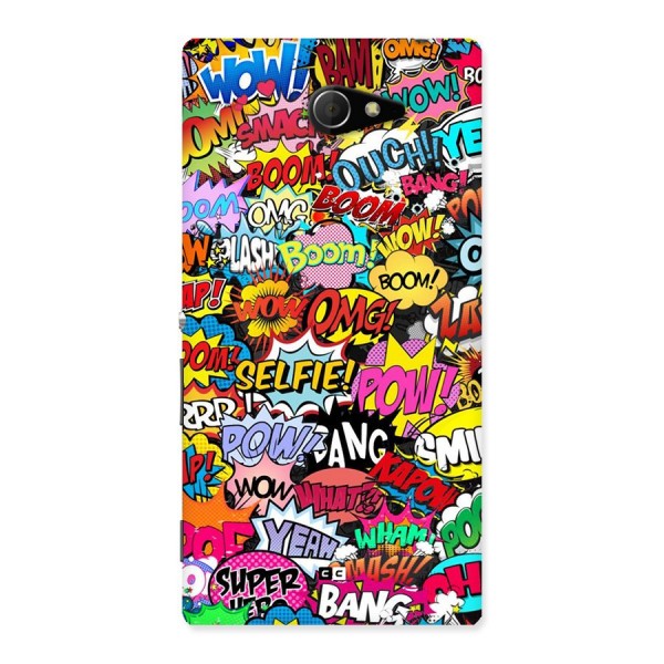 Comic Ringtone Back Case for Xperia M2