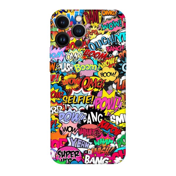 Comic Ringtone Back Case for iPhone 13 Pro Max