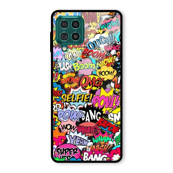 Comic Ringtone Glass Back Case for Galaxy F62