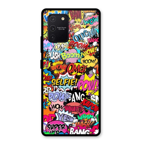 Comic Ringtone Glass Back Case for Galaxy S10 Lite