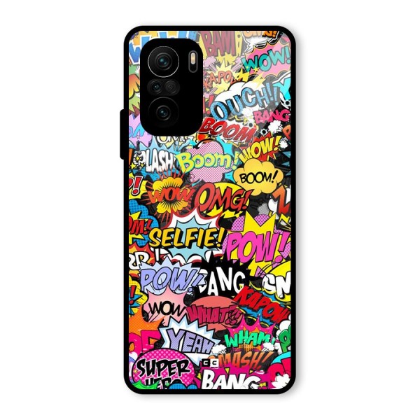 Comic Ringtone Glass Back Case for Mi 11x