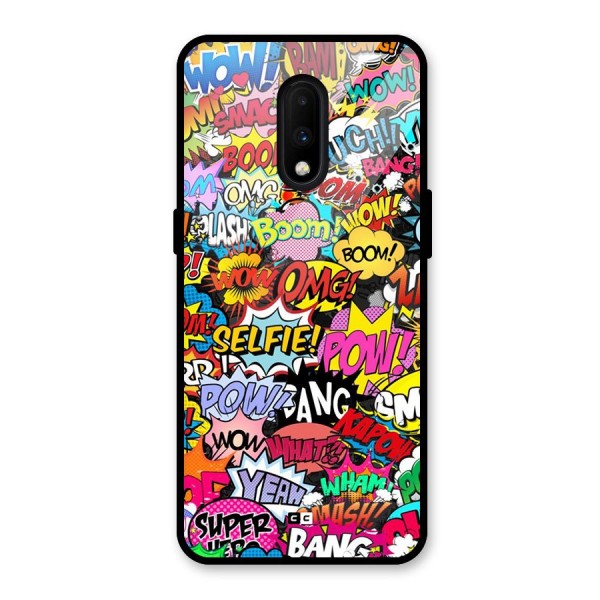 Comic Ringtone Glass Back Case for OnePlus 7