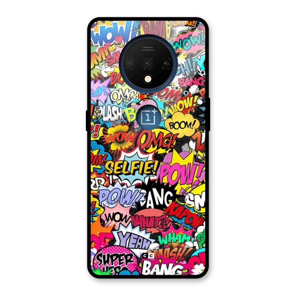 Comic Ringtone Glass Back Case for OnePlus 7T