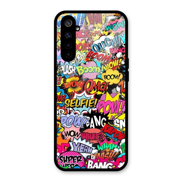 Comic Ringtone Glass Back Case for Realme 6