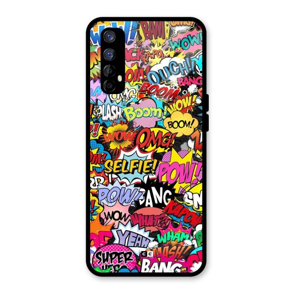 Comic Ringtone Glass Back Case for Realme 7