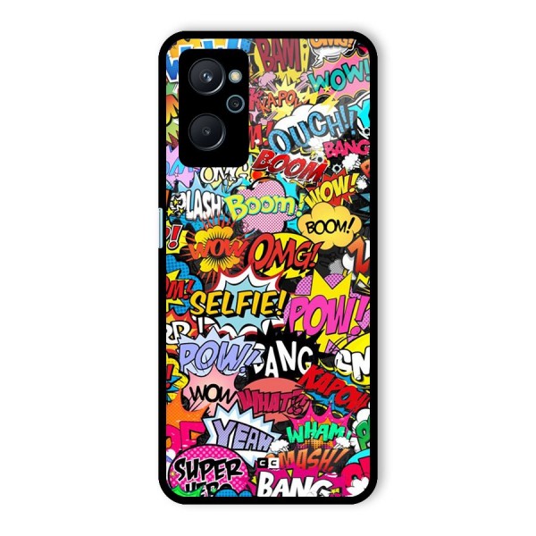 Comic Ringtone Glass Back Case for Realme 9i