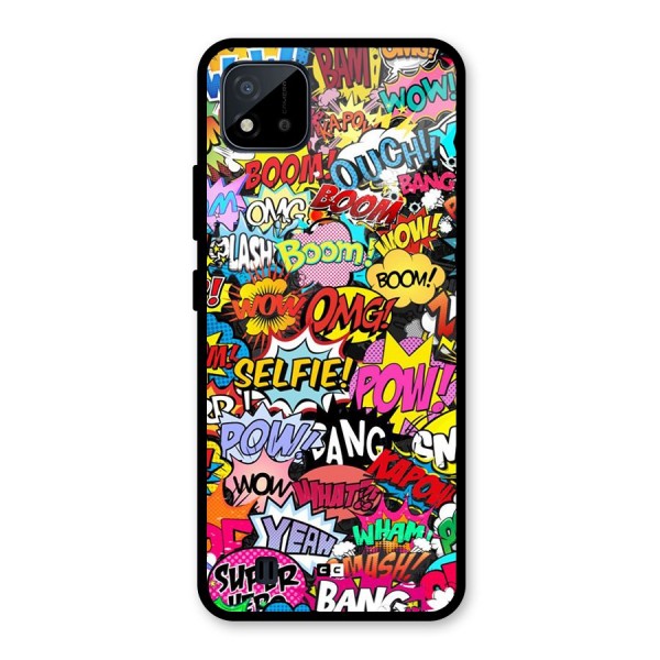 Comic Ringtone Glass Back Case for Realme C11 2021