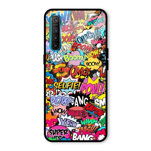 Comic Ringtone Glass Back Case for Realme X2